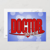 LOGO DOCTOR Internist Postkarte (Vorne/Hinten)