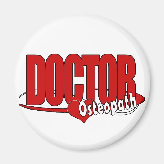 LOGO DOCTOR OSTEOPATH MAGNET (Vorne)