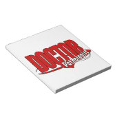 LOGO DOCTOR PATHOLOGIST NOTIZBLOCK (angewinkelt)