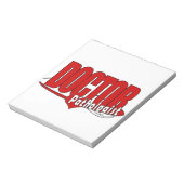 LOGO DOCTOR PATHOLOGIST NOTIZBLOCK (Rotiert)