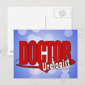 LOGO DOCTOR UROLOGIST POSTKARTE (Vorne/Hinten)