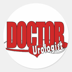LOGO DOCTOR UROLOGIST RUNDER AUFKLEBER