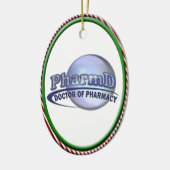 LOGO - DOKTOR OF PHARMACY KERAMIK ORNAMENT (Links)