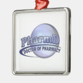 LOGO - DOKTOR OF PHARMACY SILBERNES ORNAMENT (Links)