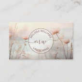 Logo "Dreamy Wildblumen" Visitenkarte (Vorderseite)