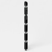 Logo-Druck-Telefon iPhone Hülle (Linke Seite)