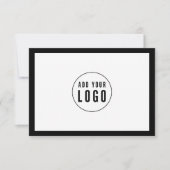 Logo-Editierbare Grenz-Farbübersicht hinzufügen (Vorderseite)