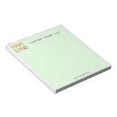 LOGO Editor für benutzerdefiniertes Business-Brand Notizblock (angewinkelt)