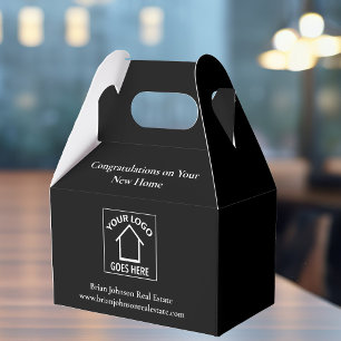 Logo "Eigenes Unternehmen" für Real Anwesen Geschenkschachtel