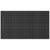 Logo Einfach Berufliches Corporate Business Black Tischdecke (Vorderseite (Horizontal))