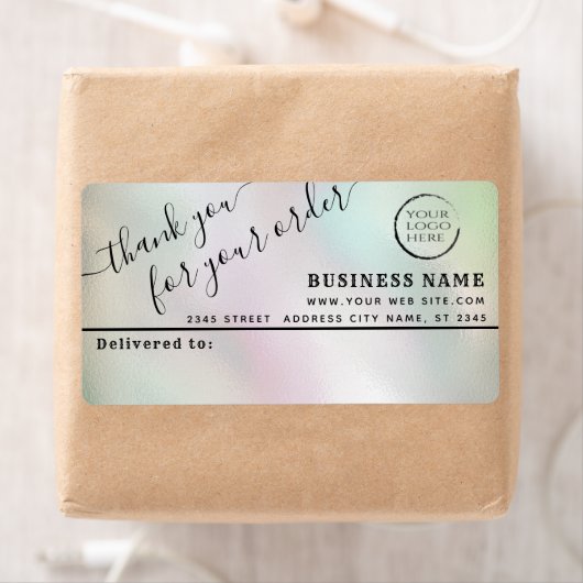 Logo einfach danke für das Mailing-Label (Insitu)