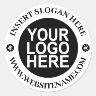 Logo Einfach Modern Professionell Erstellen Sie Ih Runder Aufkleber