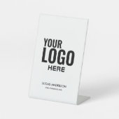 Logo Einfach Modernes Berufliches Schild (Vorderseite)