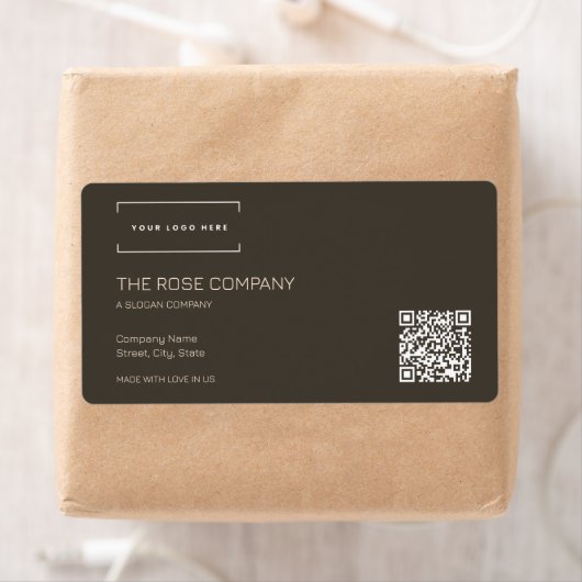 Logo elegantes modernes minimalist QR Code (Insitu)