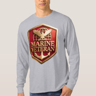 Logo-Emblem für Veteranen des Marine Corps T-Shirt