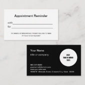 Logo-Ernennungskarten Terminkarte (Vorne/Hinten)