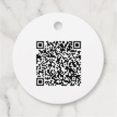 Logo erstellen Sie Ihren QR-Code Geschenkanhänger (Vorderseite)