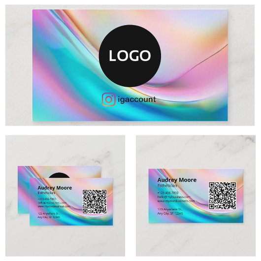 Logo Esthetiker Visitenkarte