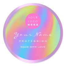 Logo Eyelash Makeup WELLNESS-CENTER Holograph Körp