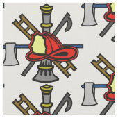 Logo-Fabrikate für kolorierte Feuerdienste Stoff (Nahaufnahme)