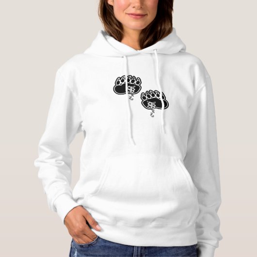Logo "Fashion Ayasha Bear Paws" Hoodie (Vorderseite)