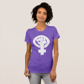 Logo, Feminist/feminista, Gleichheit/igualidad: T-Shirt (Vorne ganz)