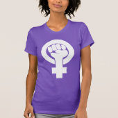 Logo, Feminist/feminista, Gleichheit/igualidad: T-Shirt (Vorderseite)