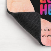 Logo | Firmenkundenspezifische Markenbezeichnung Mousepad (Ecke)