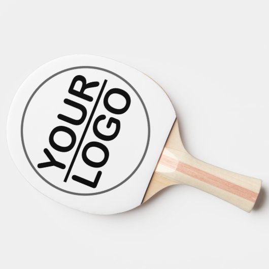 Logo Firmenlogo Tischtennisschläger  Tischtennis Schläger (Seitenansicht)