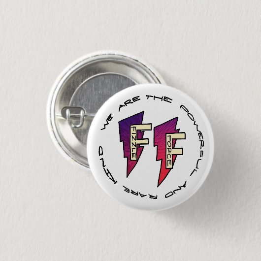 Logo "Fizzze Force" Button (Vorne & Hinten)