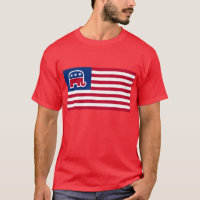 Logo-Flag GOP Elephant