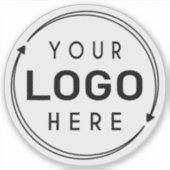 Logo-Flasche für die Markenbezeichnung "Custom Bus Aufkleber (Vorderseite)