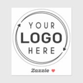 Logo-Flasche für die Markenbezeichnung "Custom Bus Aufkleber (Blatt)