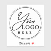 Logo-Flasche für kundenspezifische Unternehmen Aufkleber (Blatt)