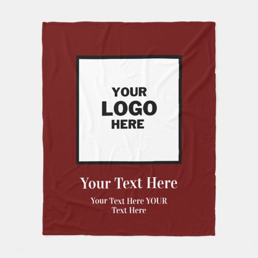 Logo Fleece Blanket (Vorderseite)