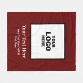 Logo Fleece Blanket (Vorderseite (Horizontal))