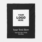 Logo Fleece Blanket (Vorderseite)