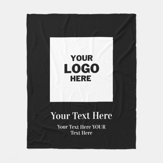 Logo Fleece Blanket (Vorderseite)