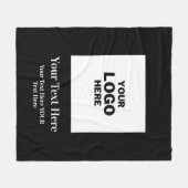Logo Fleece Blanket (Vorderseite (Horizontal))