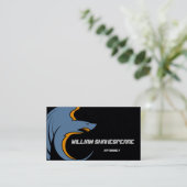 Logo Flying Shark Visitenkarte (Stehend Vorderseite)