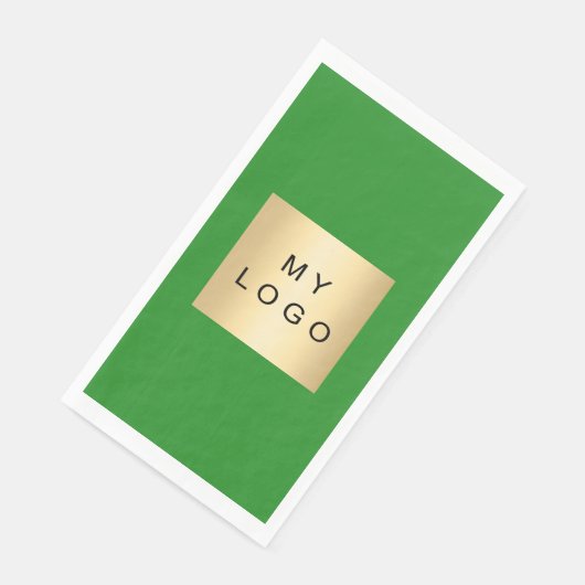 Logo "Forest Green Business" Serviette (Ecke)