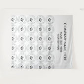 Logo-Foto-Banner für benutzerdefinierte Unternehme Wandteppich (Vorderseite (Horizontal))