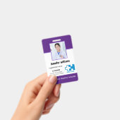 Logo & Foto & BarCode-ID für kundenspezifische Kra Ausweis (Handheld)