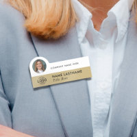 Logo Foto Beruflich Gold Beige Business