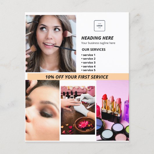 Logo Foto Business Marketing Flyer (Vorne)