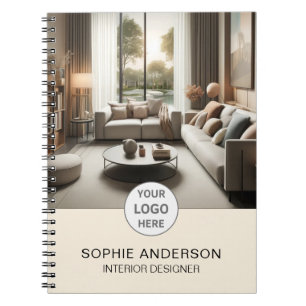 Logo-Foto für Innenarchitekten-Business Profession Notizblock