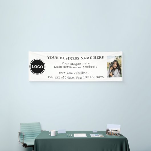 Logo Foto Geschäftskontakte Informationen bearbeit Banner (Messeveranstaltung)