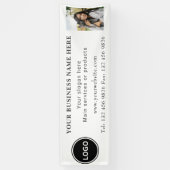 Logo Foto Geschäftskontakte Informationen bearbeit Banner (Vertikal)