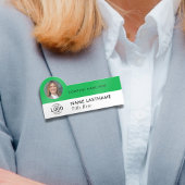 Logo-Foto-ID Modernes Unternehmen Titel Namensschild