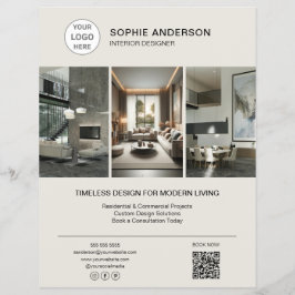 Logo-Foto Innenarchitekt Professional Flyer
